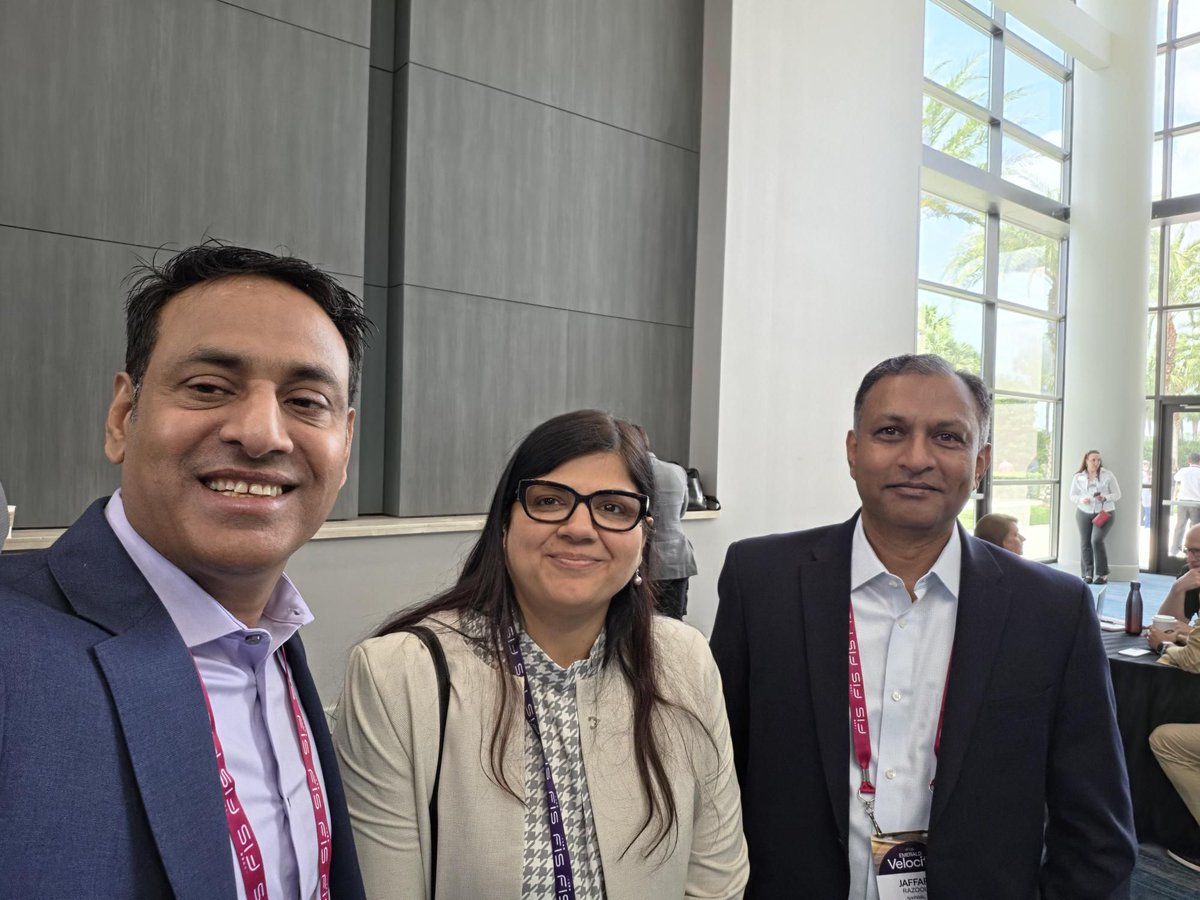 NarwalAI's tweet photo. Day 2 at FIS Emerald 2026

Great insights on AI, data &amp; the future of financial services. From ideas → execution, with real impact taking center stage.

#FISEmerald2026 #FintechInnovation #AIinFinance #DigitalBanking #DataDriven #NarwalAtEvents #FutureOfFinance #BankingTech https://t.co/7iMr0Rnwlk