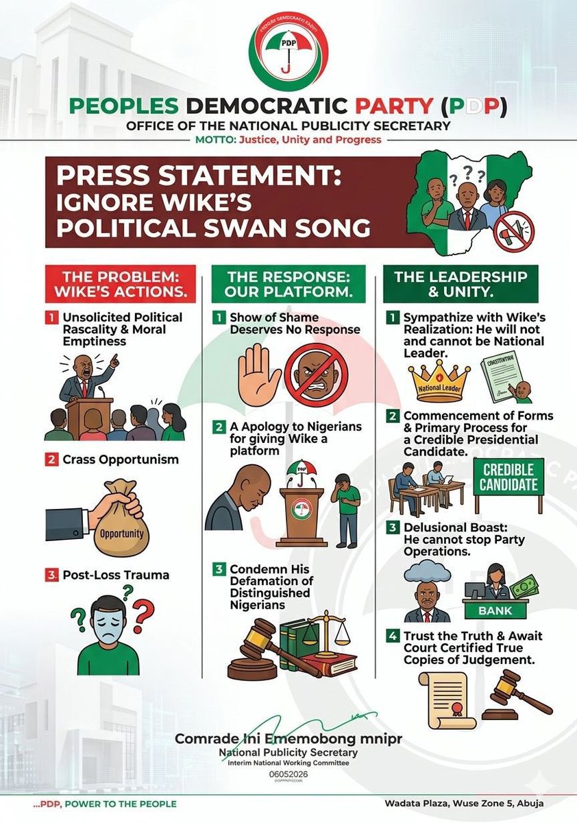 Official PDP Nigeria tweet media