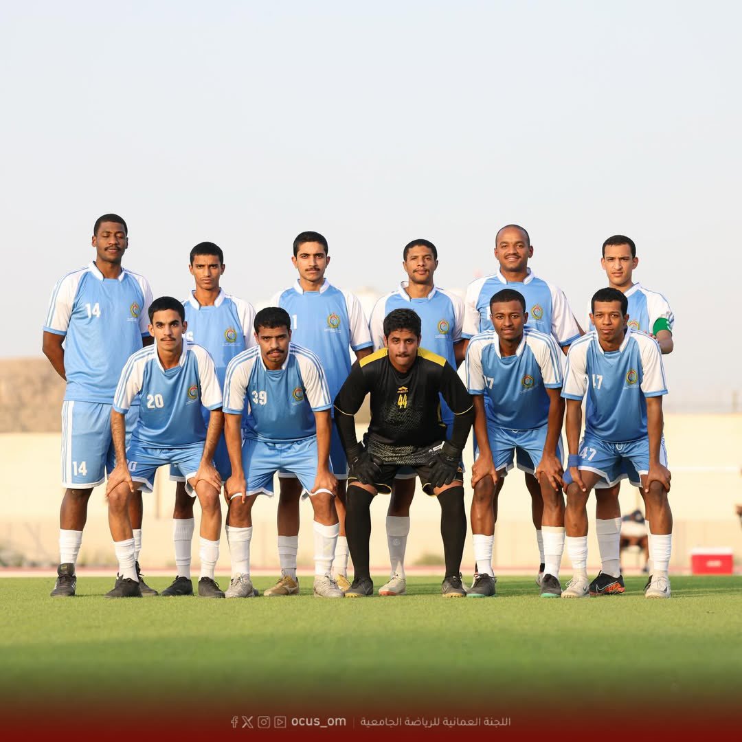 ocus_om's tweet photo. انطلاق المباراة الأولى في بطولة كرة القدم لمؤسسات التعليم العالي 2026 ⚽🔥
كل التوفيق للمؤسسات المشاركة 
#نحو_مجتمع_جامعي_صحي_رياضي
#الرياضة_الجامعية https://t.co/5OQ6rwGGcP