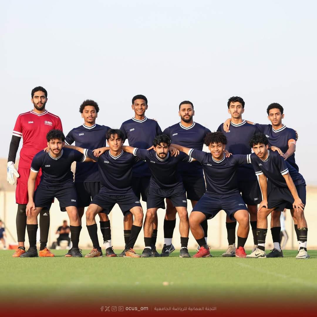 ocus_om's tweet photo. انطلاق المباراة الأولى في بطولة كرة القدم لمؤسسات التعليم العالي 2026 ⚽🔥
كل التوفيق للمؤسسات المشاركة 
#نحو_مجتمع_جامعي_صحي_رياضي
#الرياضة_الجامعية https://t.co/5OQ6rwGGcP