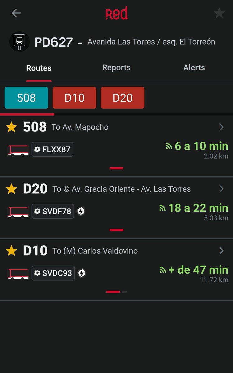 BLaubrin's tweet photo. @Red_Movilidad Pésimo, haganse cargo.. ¿Como voy a tener que esperar D10 47 minutos? https://t.co/icwgYjnaTk