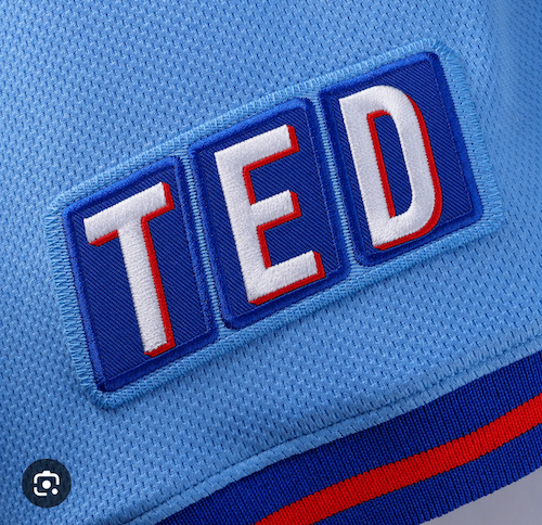DaleBest's tweet photo. @braves This should be the arm patch on the City Connects and other jerseys for the rest of the season. Make it happen. #tedturner #americasteam https://t.co/IfiJ4ELM9o