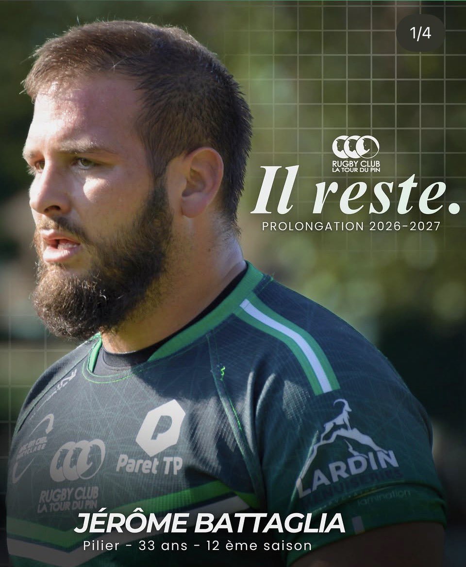 actu_RCVT's tweet photo. Le RCVT est heureux d’annoncer la prolongation d’une année supplémentaire pour quatre joueurs importants de l’effectif 🔥: Jérôme Battaglia, Mathis Faure-Comte, Joanny Sermet et Romain Verdel. 😍
Félicitations à eux, et rendez-vous sur les terrains de Fédérale 3 💚🖤 https://t.co/pfbN8zr0yr