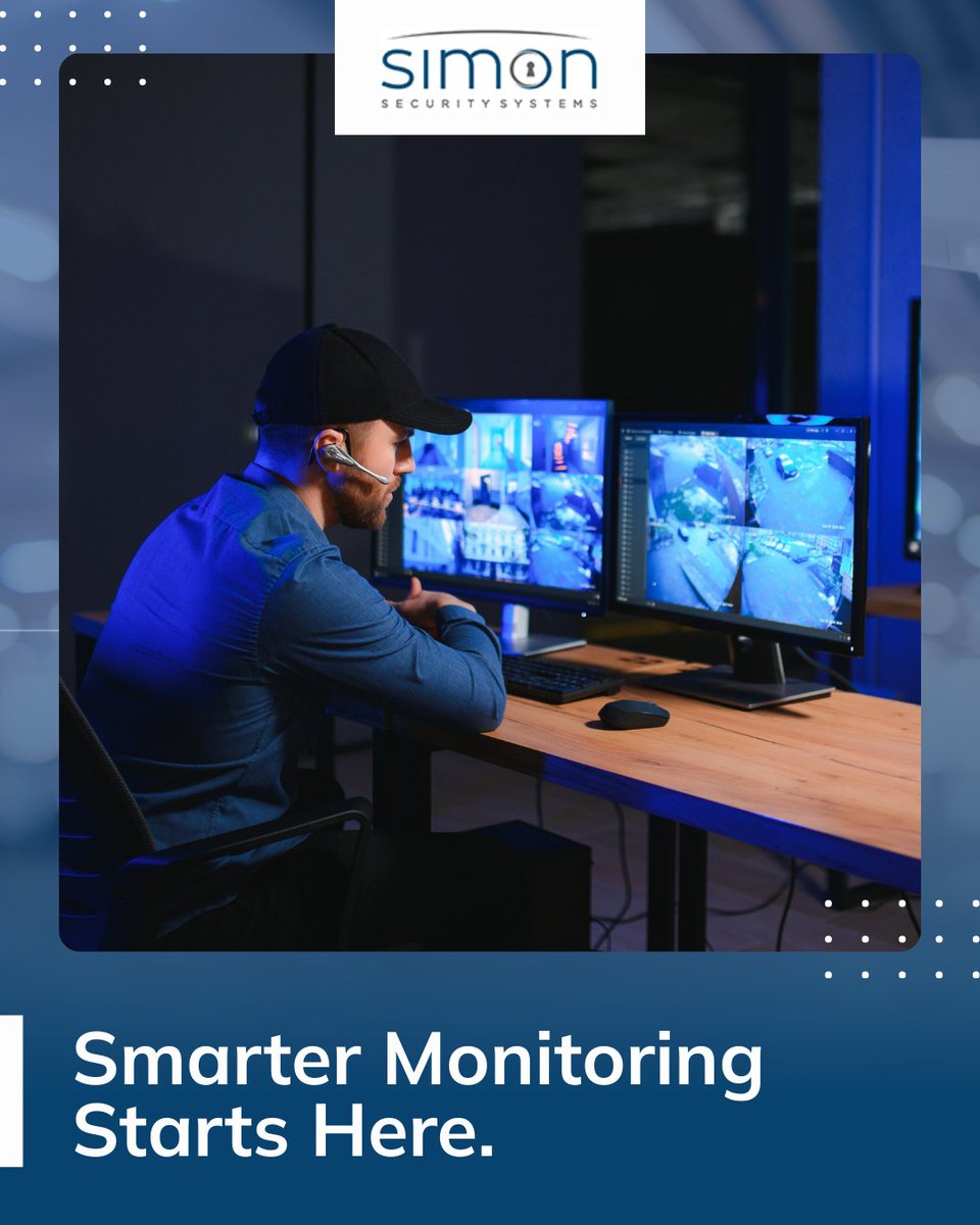 simon_systems's tweet photo. Security threats are evolving—has your system kept up? Upgrade to advanced surveillance with Simon Security Systems for intelligent monitoring, sharper insights, and modern protection. Stay secure. https://t.co/vuuxm1U6JV #SmartSurveillance #SecurityUpgrade https://t.co/LTr4nTp5JS