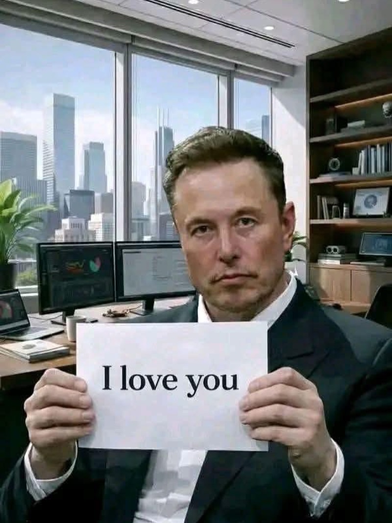 Elon musk Love tweet media