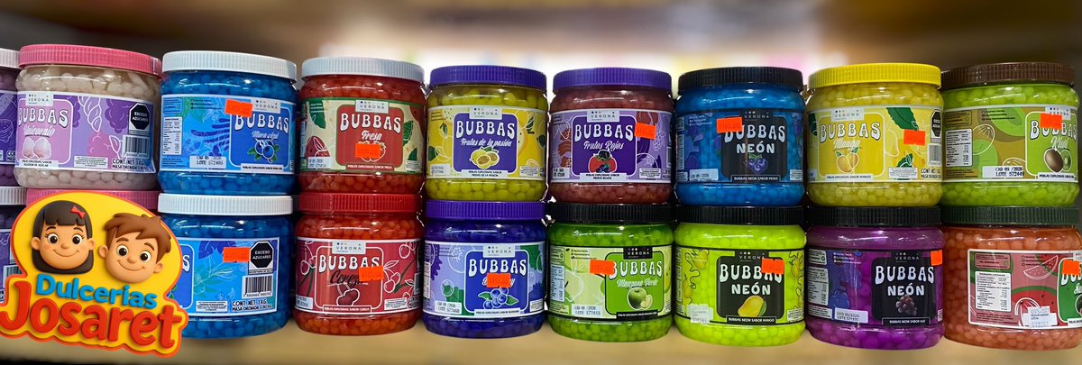 dulceriajosaret's tweet photo. 🍬🔥 ¡Tenemos Bubbas en varios sabores! 🔥🍬

🌈 Frutales, neón, aciditos y más 😱

💲 Desde $155 y $165 pesos

🏃‍♂️ ¡Ven por tus favoritos!

📍 https://t.co/EWGzPGCVVL

🚫 Solo venta en tienda

#DulceríaJosaret #Bubbas #Dulces #Botanas https://t.co/zq6OpXxiPI