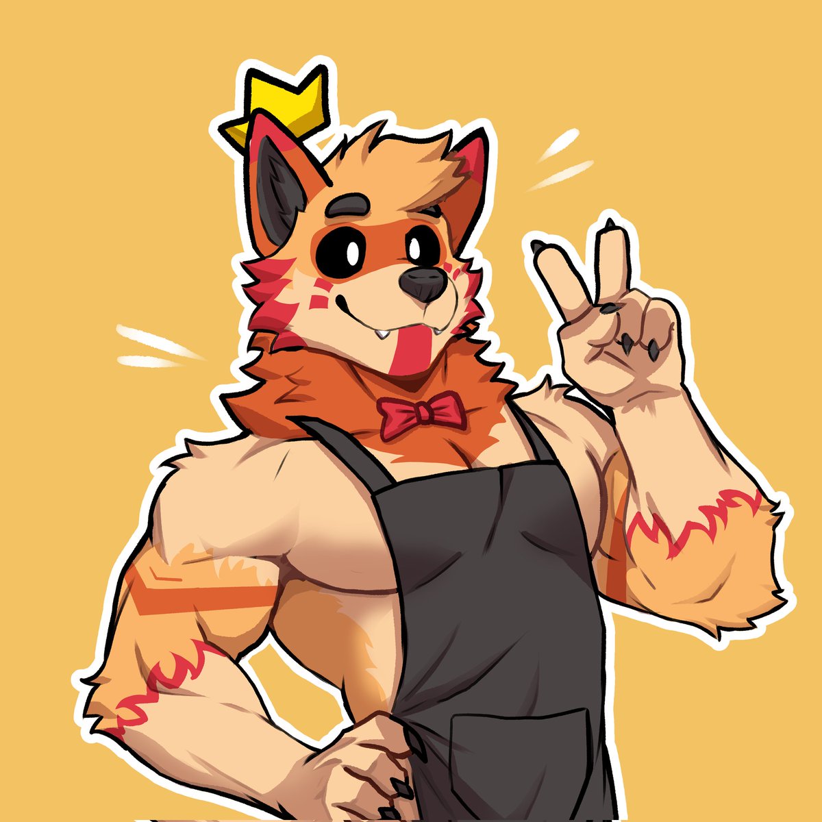 fansy_fennec's tweet photo. Your order is ready! 👑✌️
Art trade con @Baron_cito https://t.co/8D63CAy7nc