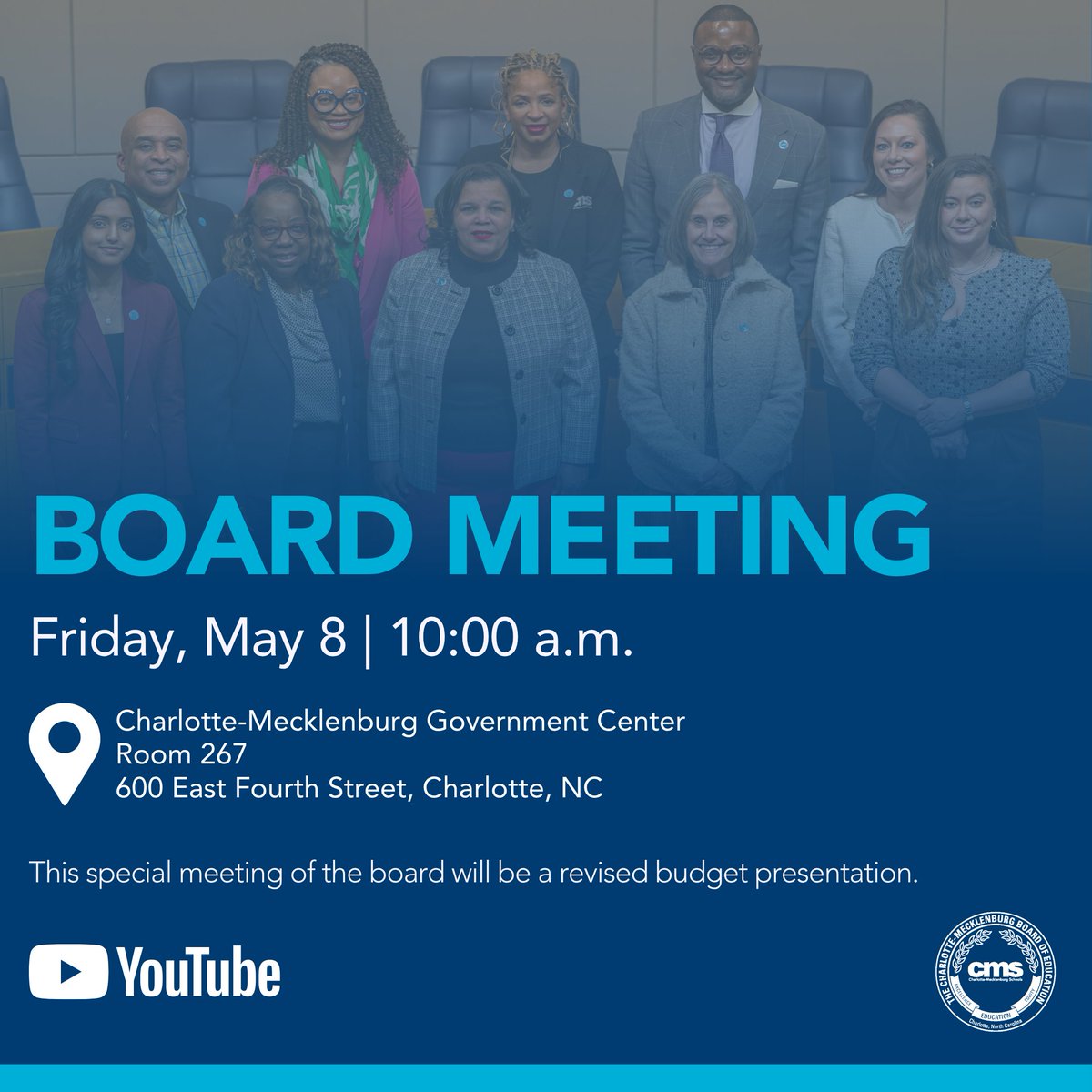 CMS Board of Education tweet media