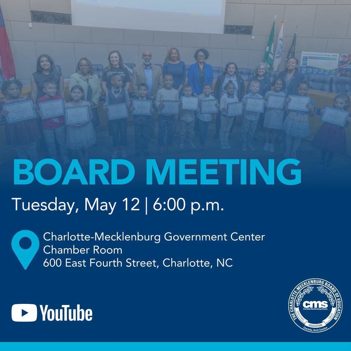 CMS Board of Education tweet media