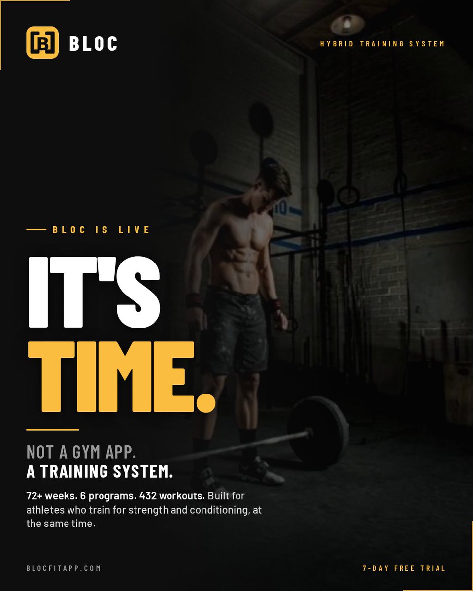 JustinInATX's tweet photo. The gym is the only place I get to be bad at something on purpose. Every other room I walk into, I'm expected to have answers. Under the bar, the bar has the answers.

Want a look into my gym programming? 

7 Day Free Trial.

https://t.co/V0680tkamq

#fitceo #blocfit #business https://t.co/tK6t6cJmvs