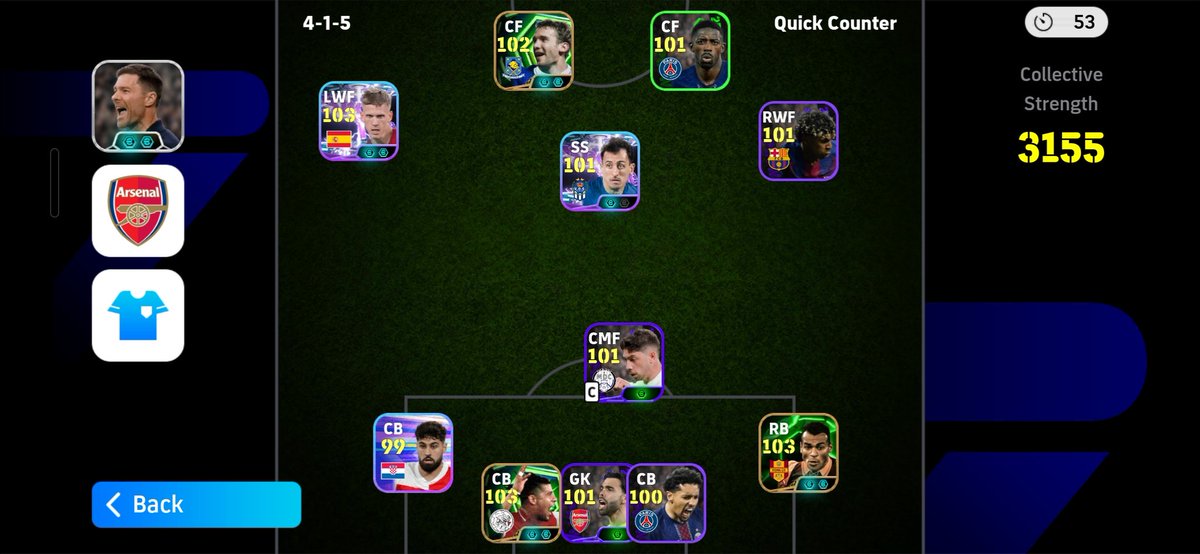 Tnsiisd's tweet photo. @lacasaa__15 look at this, 5 in attack and one cmf in quick counter and still all the team defending like long ball counter, but I still manage to beat him, look at the analysis man 😑 https://t.co/1WZlimnkuf