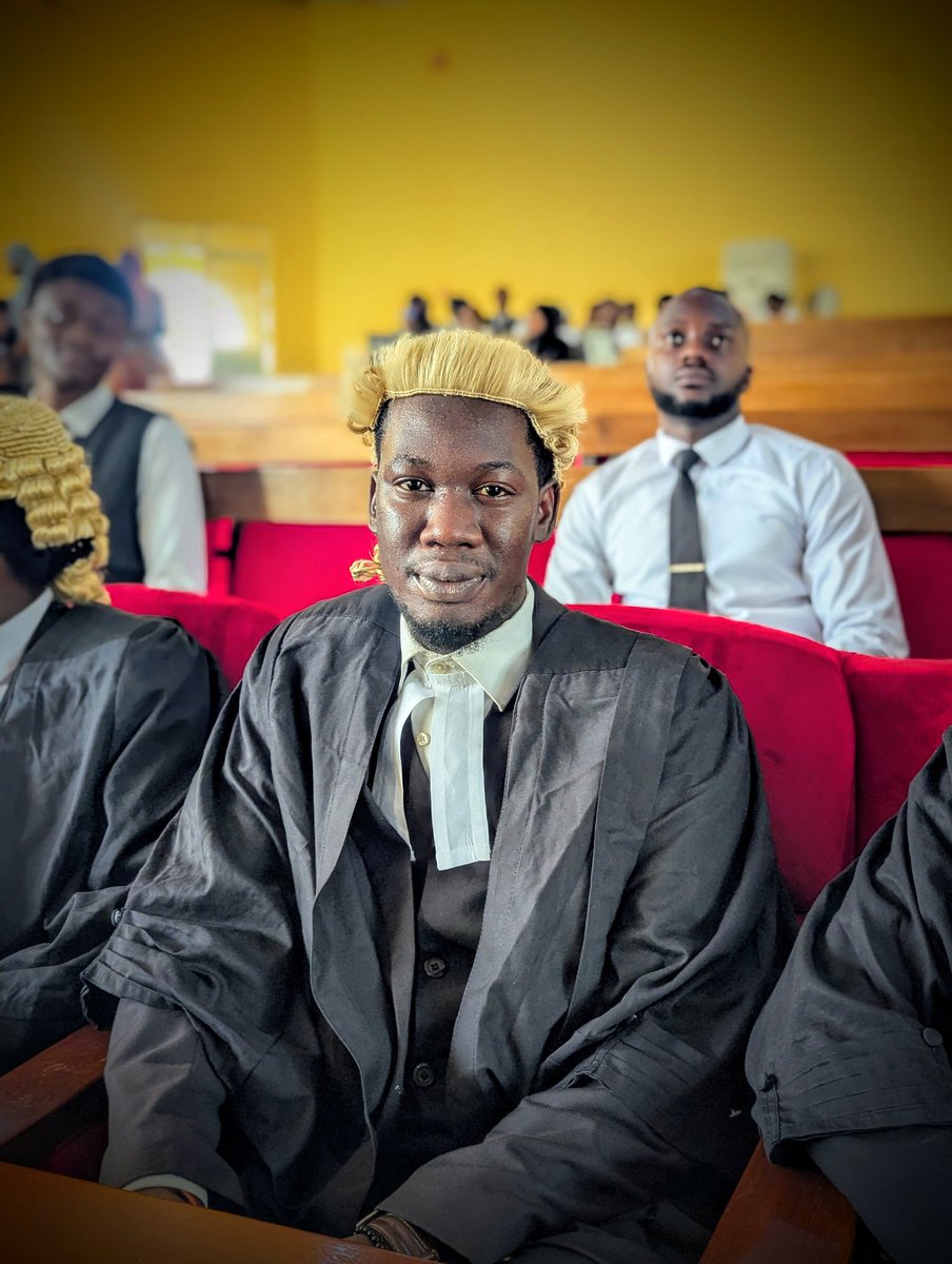 ObafemiFatoye's tweet photo. I will never be ashamed of student legal practice. Indeed, it was a time well spent and a fulfilling moment. 

As the AG SU, seeing new wigs get called to the student union bar, and following that path that I took in 100L feels nice. Good luck to all of them. https://t.co/ygH274dVqH