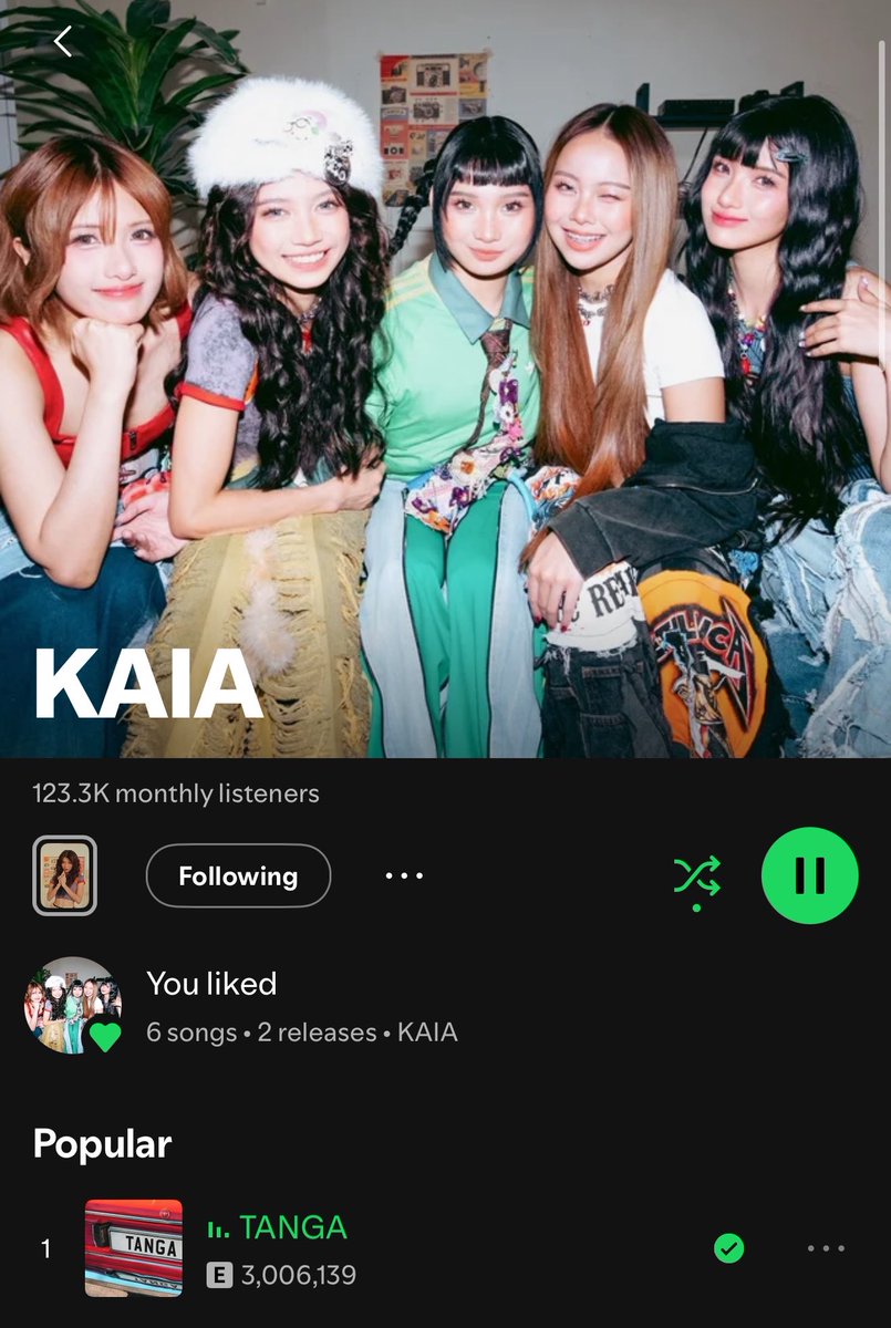 Happy 3M streams, TANGA❣️