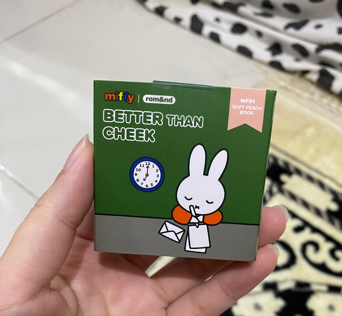 nabinhun's tweet photo. WTS sell

rom&amp;nd romand miffy edition blush better than cheek shade soft peach book

💰 100k

pemakaian 1x swatch

@KomunitasMurah #wts https://t.co/BAjS0Sbx8J