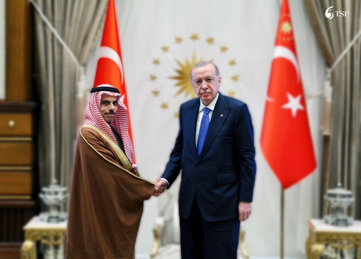 لقاء دبلوماسي بين وزير الخارجية السعودي والرئيس التركي في أنقرة