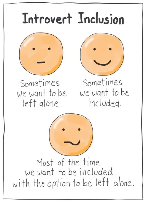 10 SIGNS YOU’RE A TRUE INTROVERT &amp; DAMN PROUD OF IT:

//THREAD//