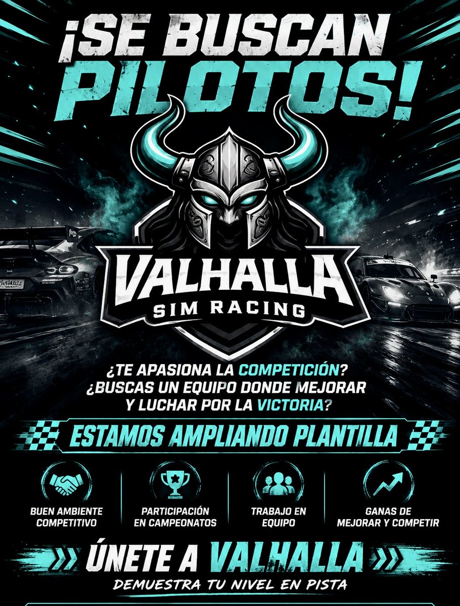 Valhalla Simracing tweet media