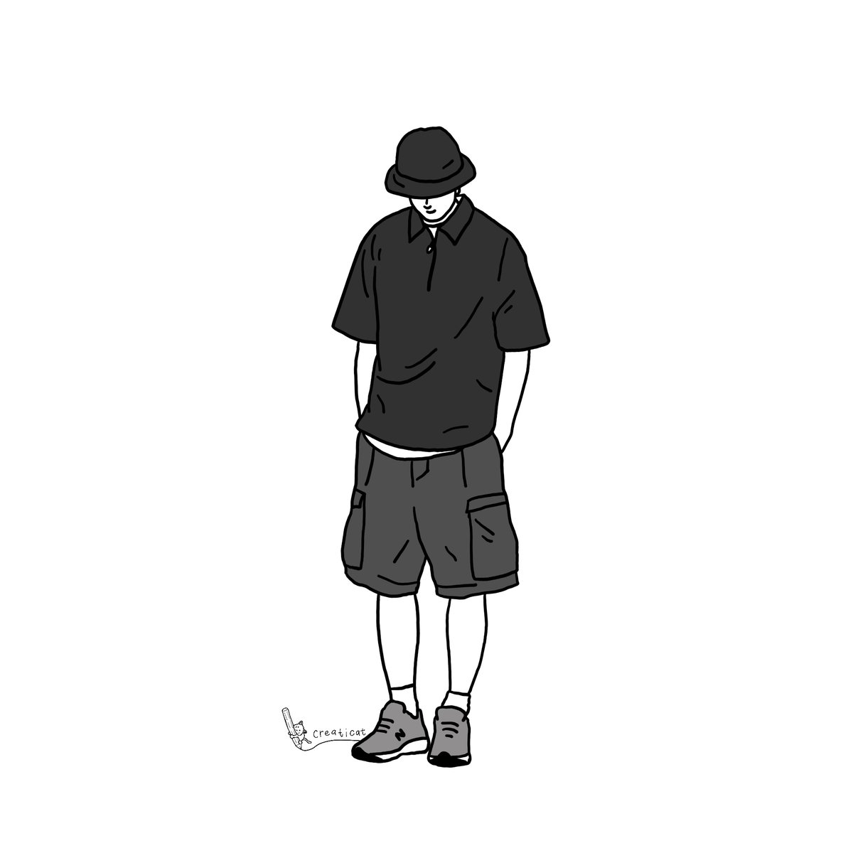 creaticat_'s tweet photo. "yes, sir?"
.
. Looking for a unique gift or a clean profile picture?
. My minimalist illustration commissions are OPEN!
. DM for inquiries or custom orders!
#CommissionsOpen #ArtPrint #MinimalistArt #CustomPortrait https://t.co/4IQqn4iTH5