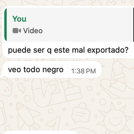 no entienden la vibra... (mi tp que prioriza la voz usando un fondo negro)
