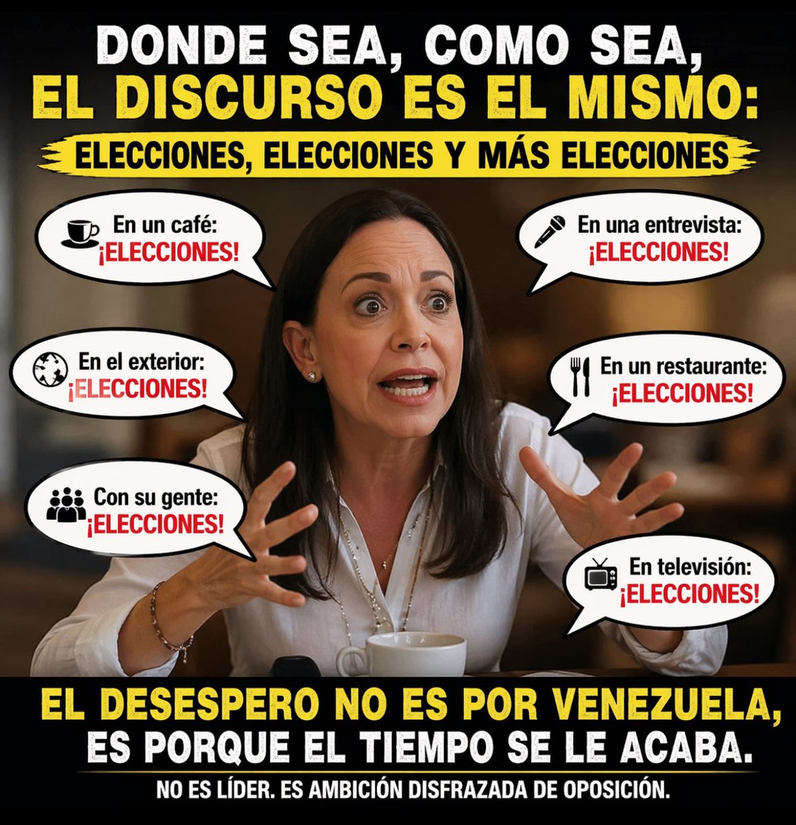 UilYouHunter's tweet photo. @MariaCorinaYA Luis Almagro ni la OEA no han hecho nada por Venezuela. 

Todo se lo debemos a Trump, y si todo se tiene que hacer "a la gringa" y no "a la venezolana", ¡pues fino! https://t.co/ikvlSdK8TA
