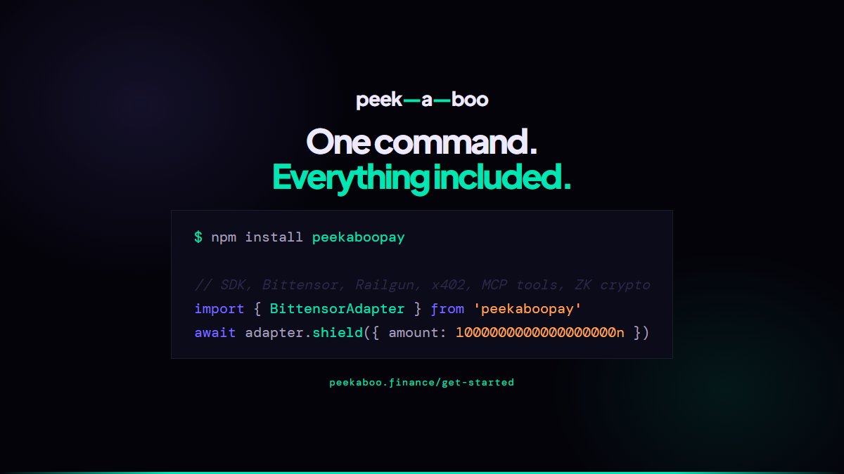 Peek-a-boo tweet media