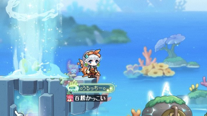 Uru_Maple's tweet photo. かわいいやん。

やるやん。
タコハンターセット。

#メイプルストーリー 
#オクトフェスタ https://t.co/rCAORvjmS6