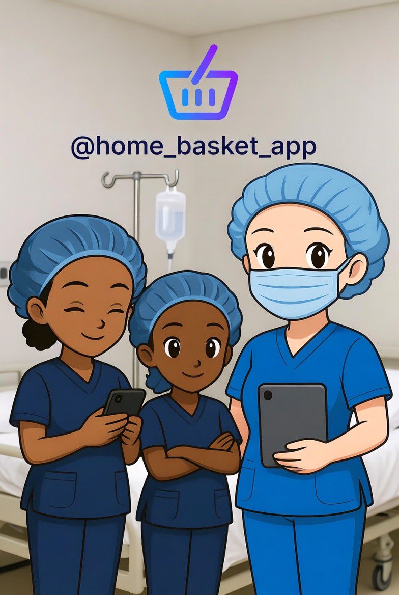 AridunnuWeb3's tweet photo. #NursesWeek from Dr. Chi &amp; the team! 🇳🇬➡️🇨🇦
Big hearts, bigger dreams — caring across borders!

Shop easily with @home_basket_app to show some care for the nurses you know out there 💙🛒
#NigeriaToCanada #HomeBasketApp https://t.co/5CIMkIKXYV
