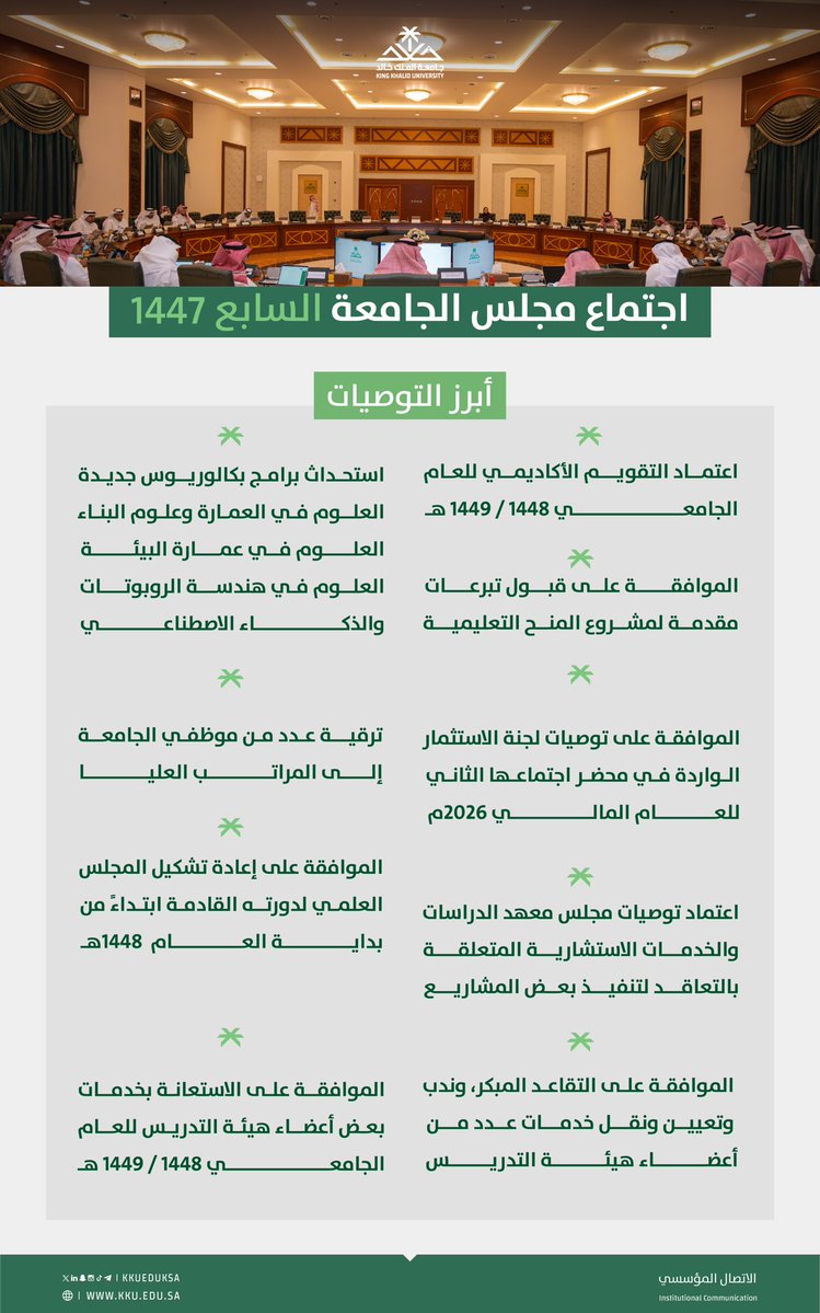 جامعة الملك خالد tweet media