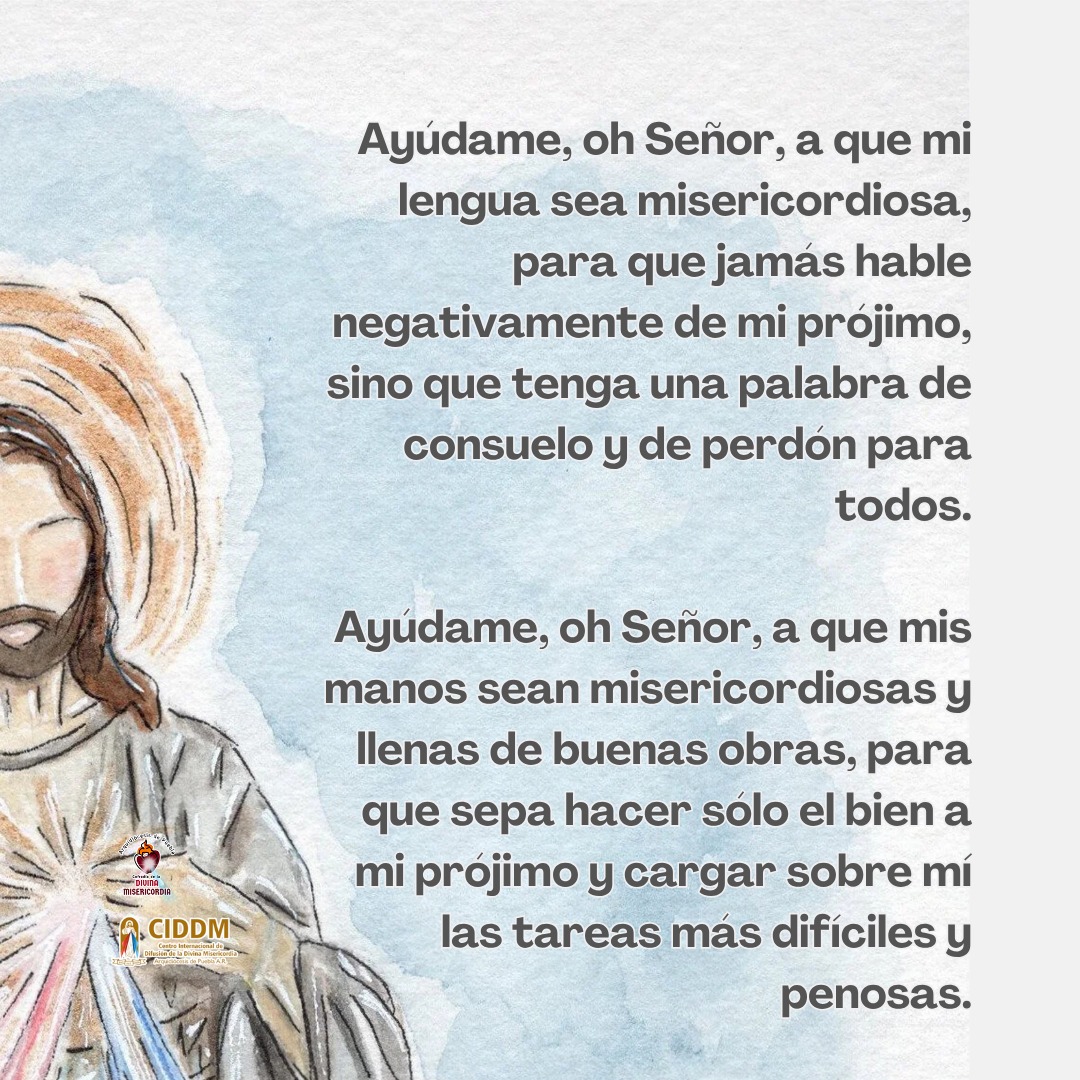 CIDDM's tweet photo. Sed, pues, misericordiosos, como también vuestro Padre es misericordioso.
Lc 6, 36 https://t.co/c7dpmNyLAt