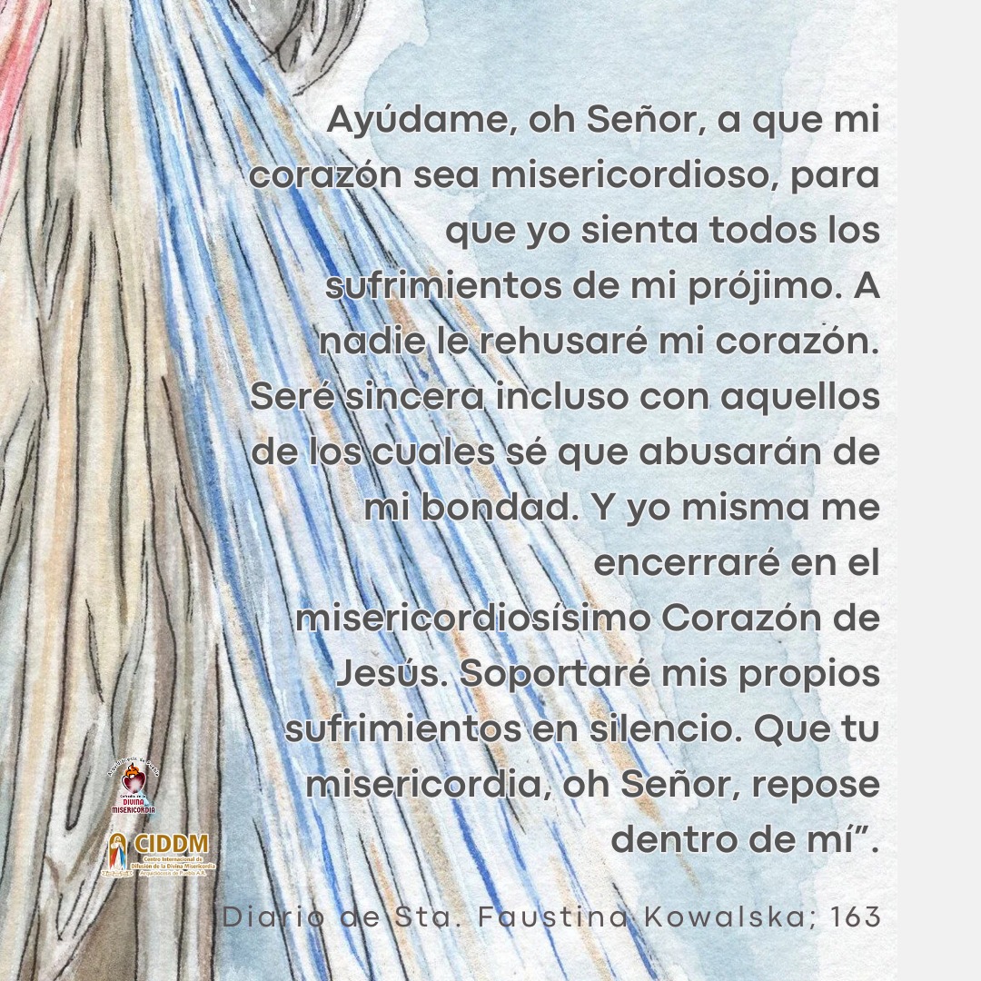 CIDDM's tweet photo. Sed, pues, misericordiosos, como también vuestro Padre es misericordioso.
Lc 6, 36 https://t.co/c7dpmNyLAt