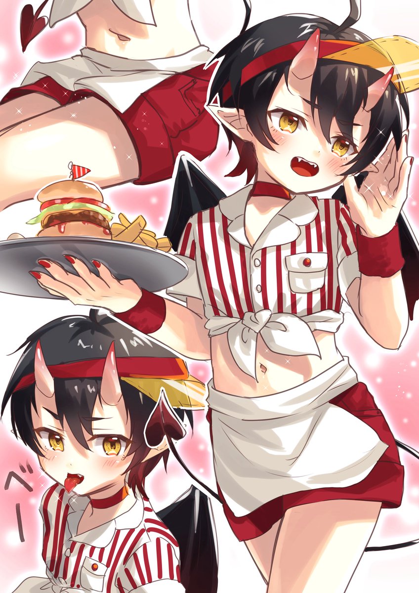 cute_kumura's tweet photo. 分かってきた自分の好きな物
おへそ・顔の近くにある手・ショートパンツから伸びる太腿の境・舌出し顔

#OC #illustration https://t.co/2lY5dQLTiD