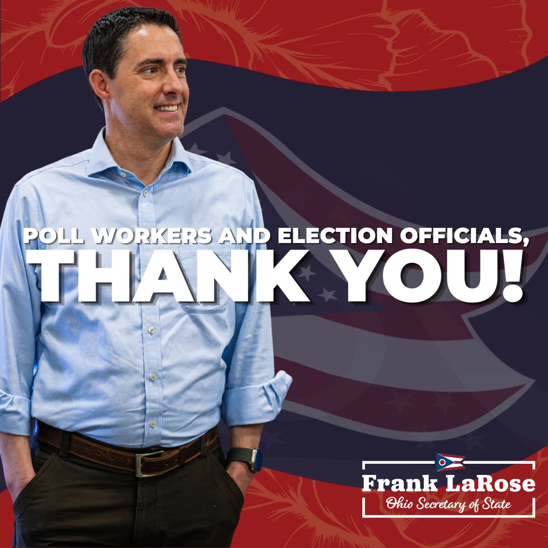 Frank LaRose tweet media