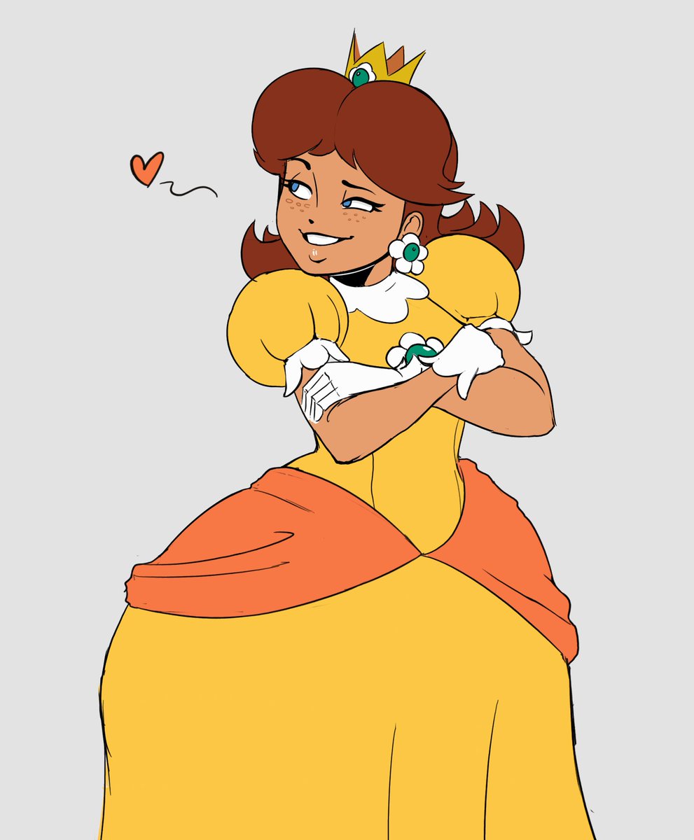 Daisy really swings my things 🧡🧡