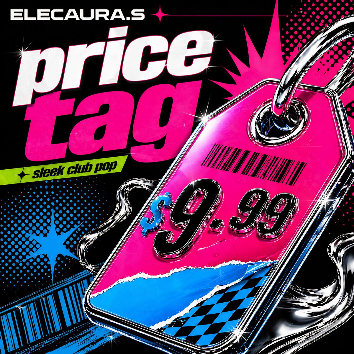 sur00108's tweet photo. Sleek & High-End   Everything has its cost, but style is priceless. 
💎  Experience the sleekest beat of the season.  '.S' presents the new tech-pop anthem: 'Price Tag' [Sleek Club Pop].  Stream the visualizer here: https://t.co/6Arqny7V1k  

#SleekPop #ClubPop #PriceTag #NewMusic #ElectronicVibes