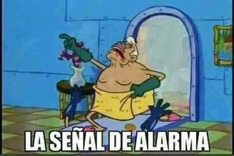 Otra vez la pinche alarma sísmica