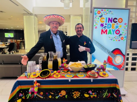 MarriottQuorum's tweet photo. We had a blast celebrating #CincoDeMayo with special treats and great company. Already looking forward to the next one. 🌮✨ https://t.co/LVYBufL2w2
