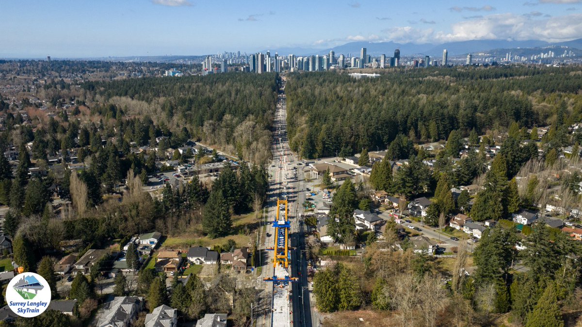 Surrey Langley SkyTrain tweet media