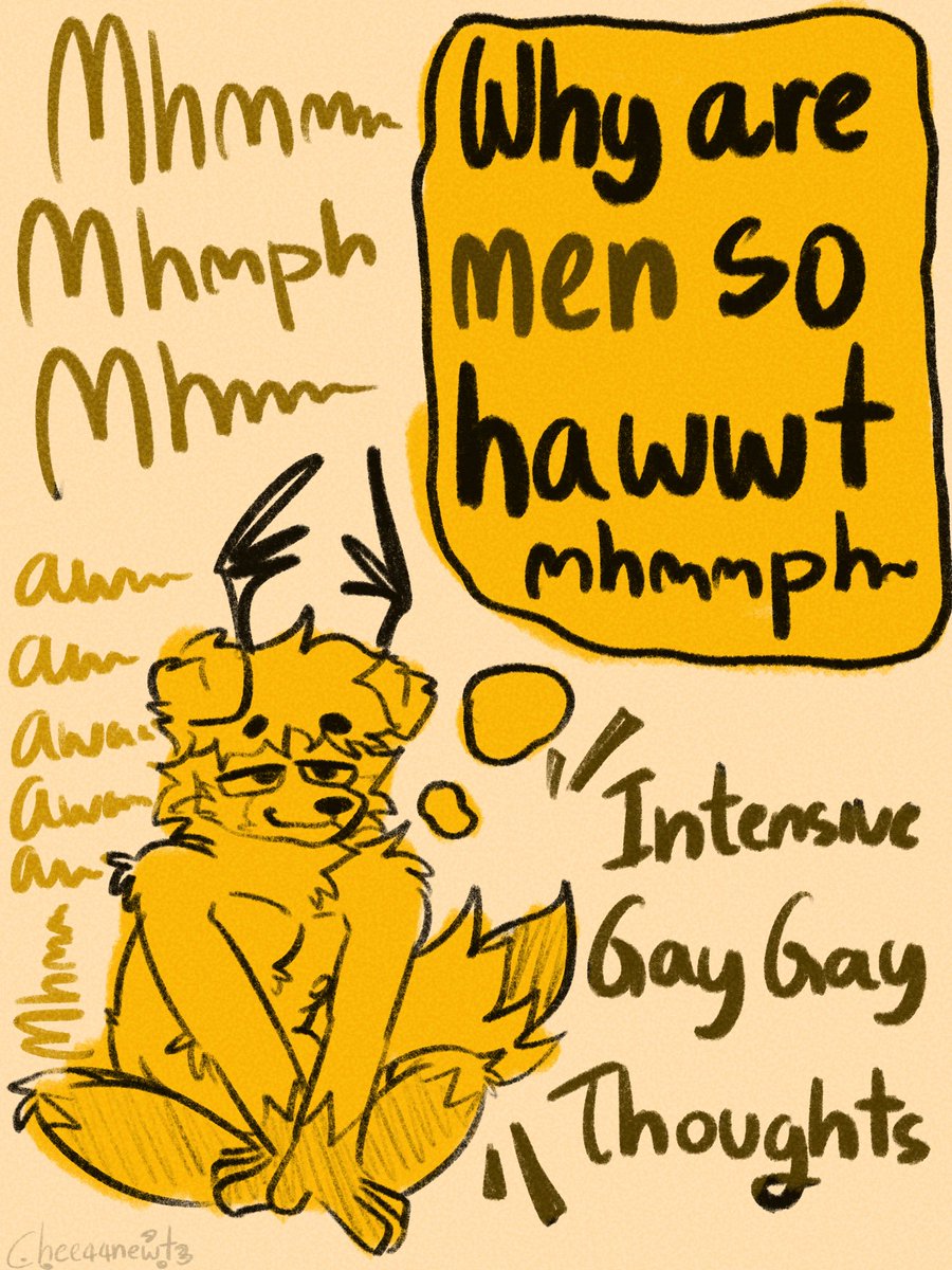 Chee44newt's tweet photo. I've been having intensive gay thoughts lately mhmmmph~ https://t.co/2Lbik0MNPE