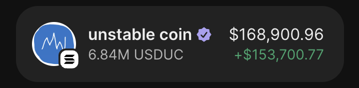 Giving away $1000 $USDUC to 5 followers💲

To enter:
- Follow <a href="/KaikoHQ/">KAIKO (🐵,🍌) | legend.eth</a> 🔔
- Drop your $SOL addy👇🏻
- Like &amp; retweet ✔️

5x winners ($200 each) ~ 24 hours⏳
