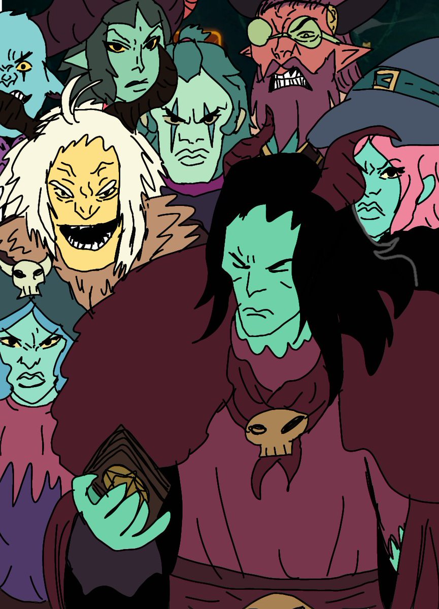 Uzabi | UmiArt | Demon Bluff 👹 tweet media