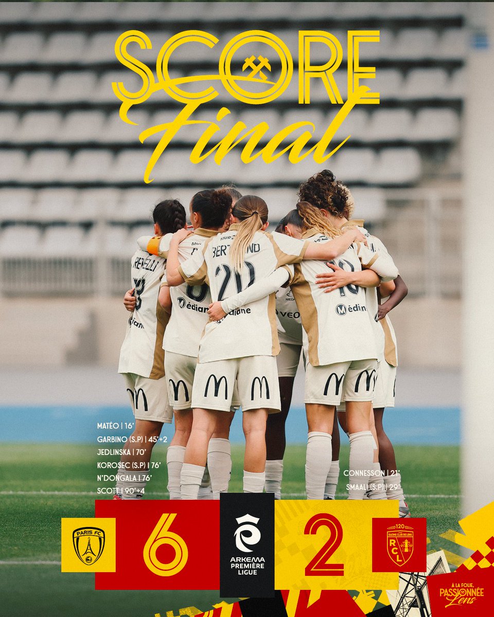 RC Lens Féminin tweet media