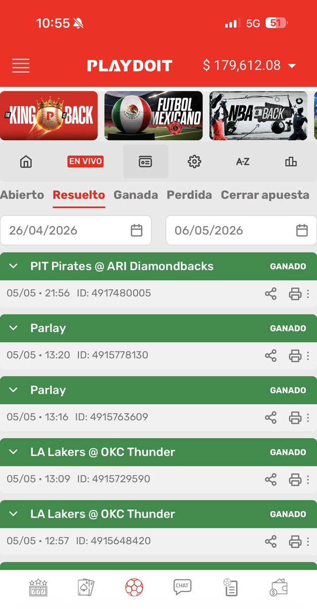IkerPicks's tweet photo. Hemos vuelto 🫡👀

MLB, NBA, props, parlays… andamos cobrando TODO 😮‍💨💸

Si quieres que tu cuenta también se vea así 👇
📲 entra al Telegram:
https://t.co/3BdM1njymV

#MLB #NBA #Parlays #Apuestas #ApuestasDeportivas https://t.co/SLwrjK9oYf