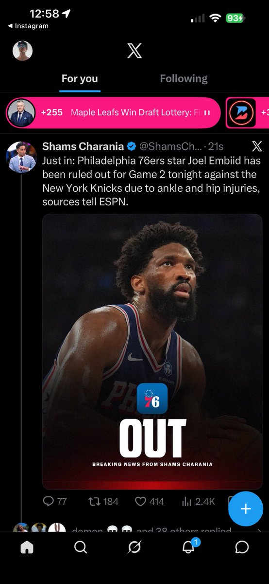 TylerLevitan's tweet photo. @beringerGOAT @AObariase12770 @UnderdogNBA Right on queue btw https://t.co/Dec8Hv3CvU