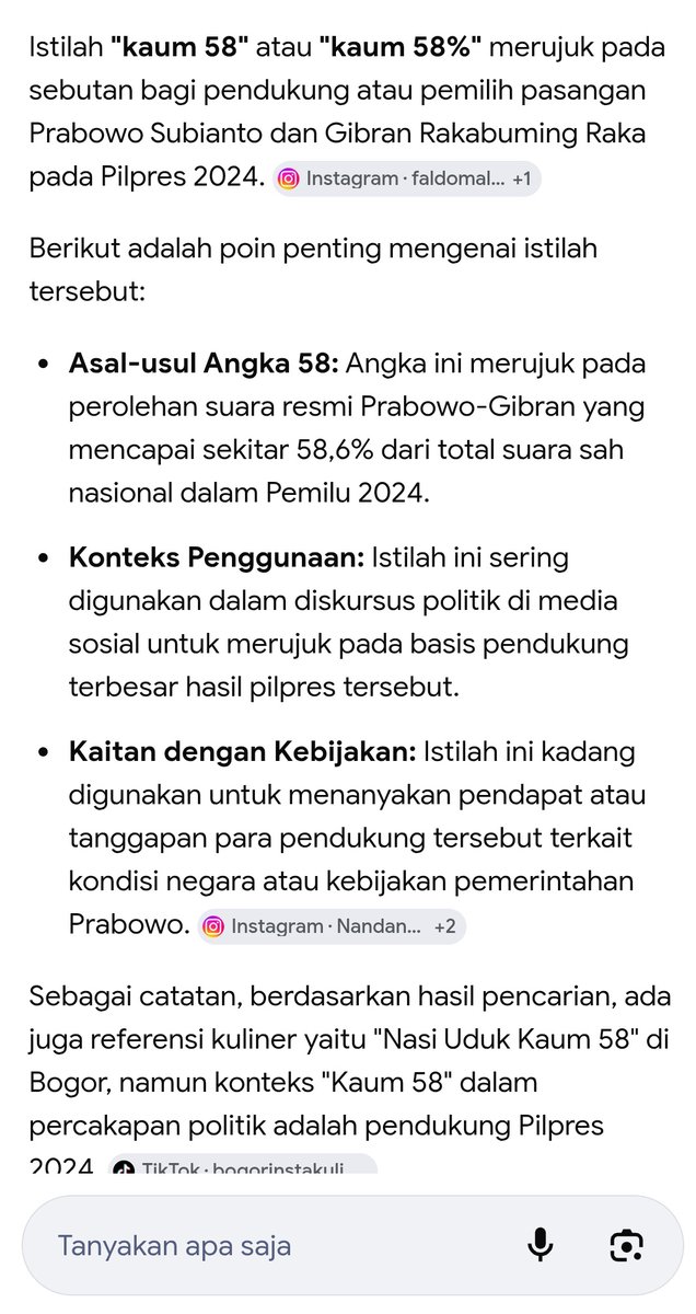 Laperbaper_'s tweet photo. @TIkhwani7084 @tanyakanrl Sumpah awalnya ga nyambung eh pas searching di gugel baru ngeh 58 % https://t.co/dQF3rItRZC