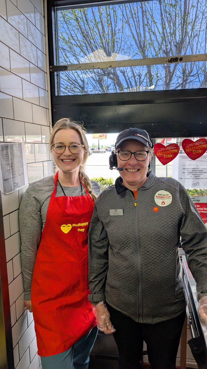 cdcpg's tweet photo. Great kickoff to McHappy Day - please come out and support the Child Development Centre and other charities!! https://t.co/iQ83PAWlrU