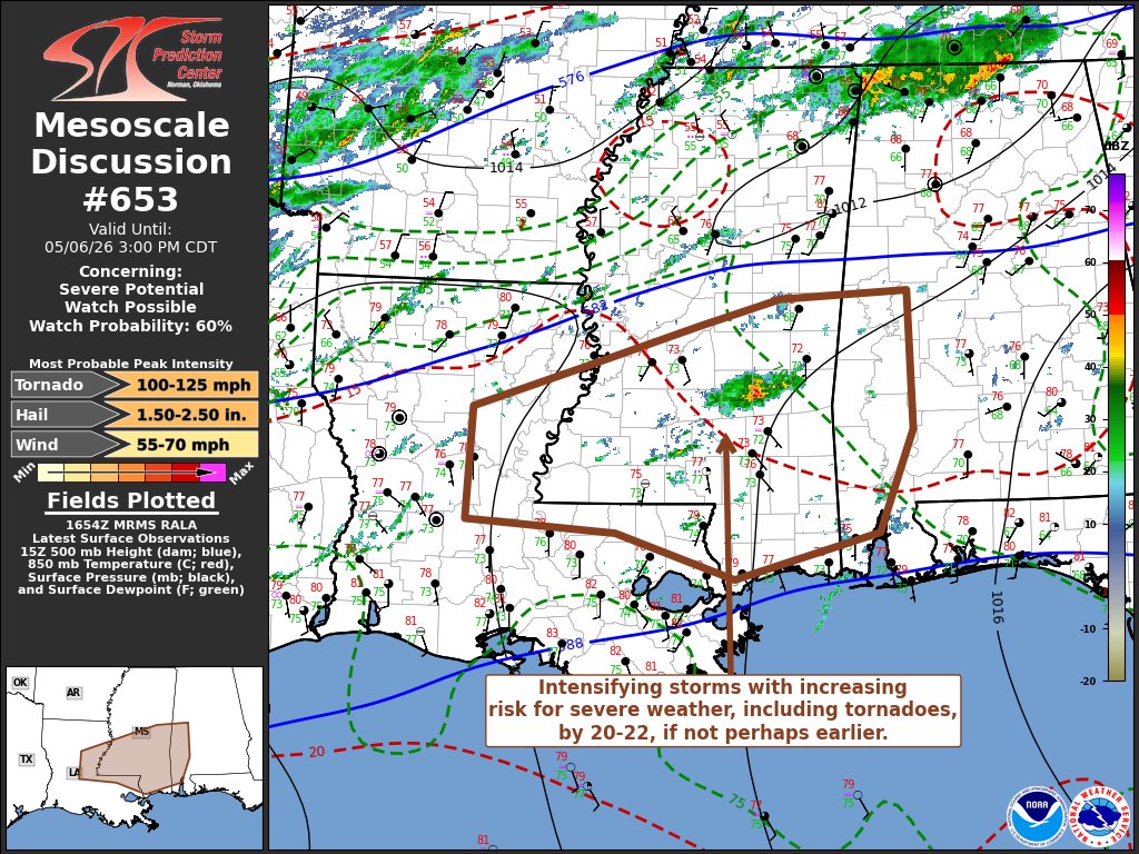 NWS Storm Prediction Center tweet media