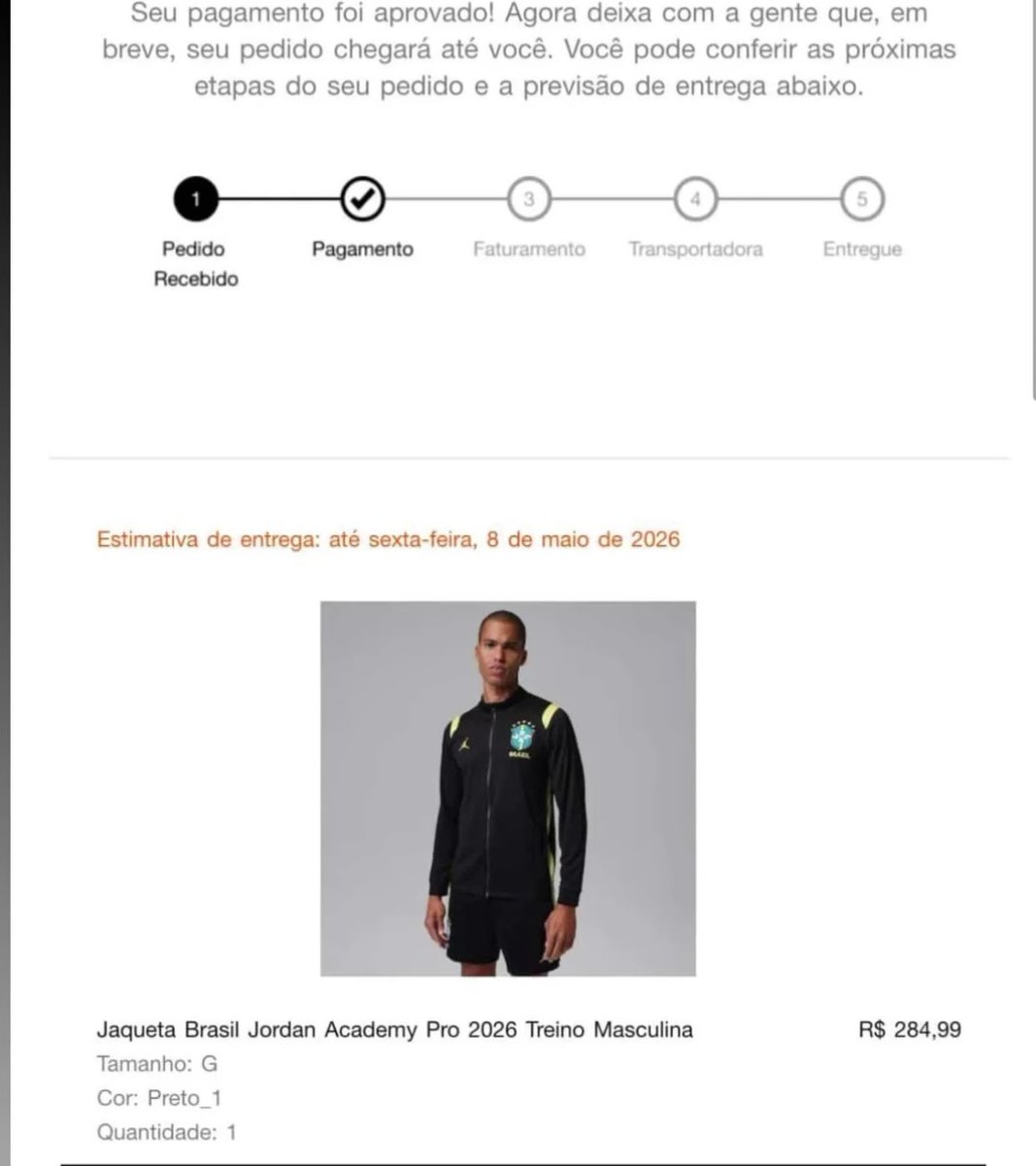 📢 | E temos atualizações sobre os presentes! Conseguimos garantir mais um presente: a jaqueta da Seleção Brasileira! 🥳🇧🇷

Continuem contribuindo com doações, todo valor importa!
• PIX: woodzunion@gmail.com
• Envie seu comprovante no forms: forms.gle/tgpyADxVe57LqD…