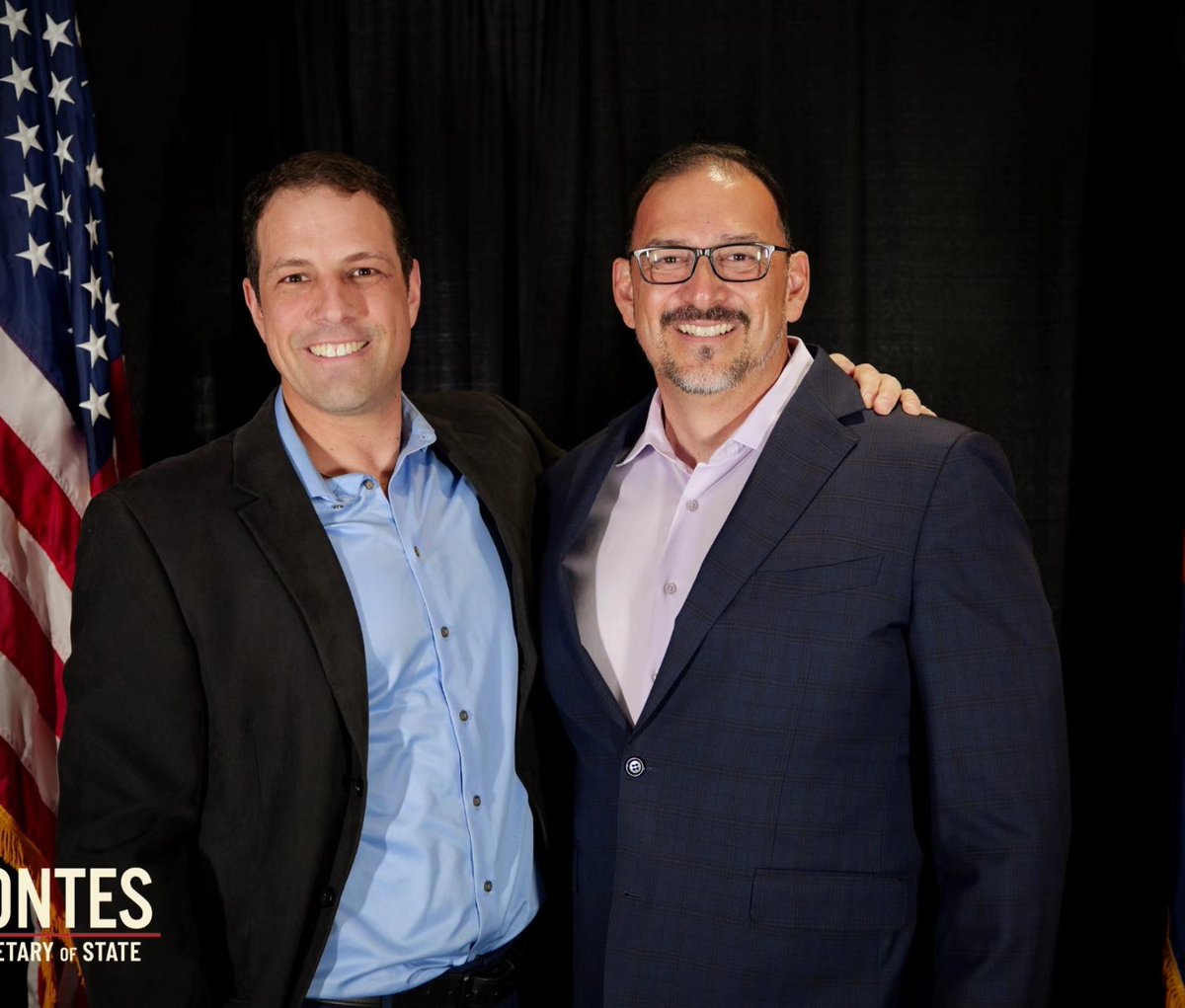 electweinberg's tweet photo. Honored to announce @Adrian_Fontes  endorsement of my campaign!! Adrian has been a great leader for Arizona, standing up for voters and protecting our democracy. Thank you Adrian for all your support!
Help us build the campaign that flips the state legislature in November!! https://t.co/o8hHKBoKJo