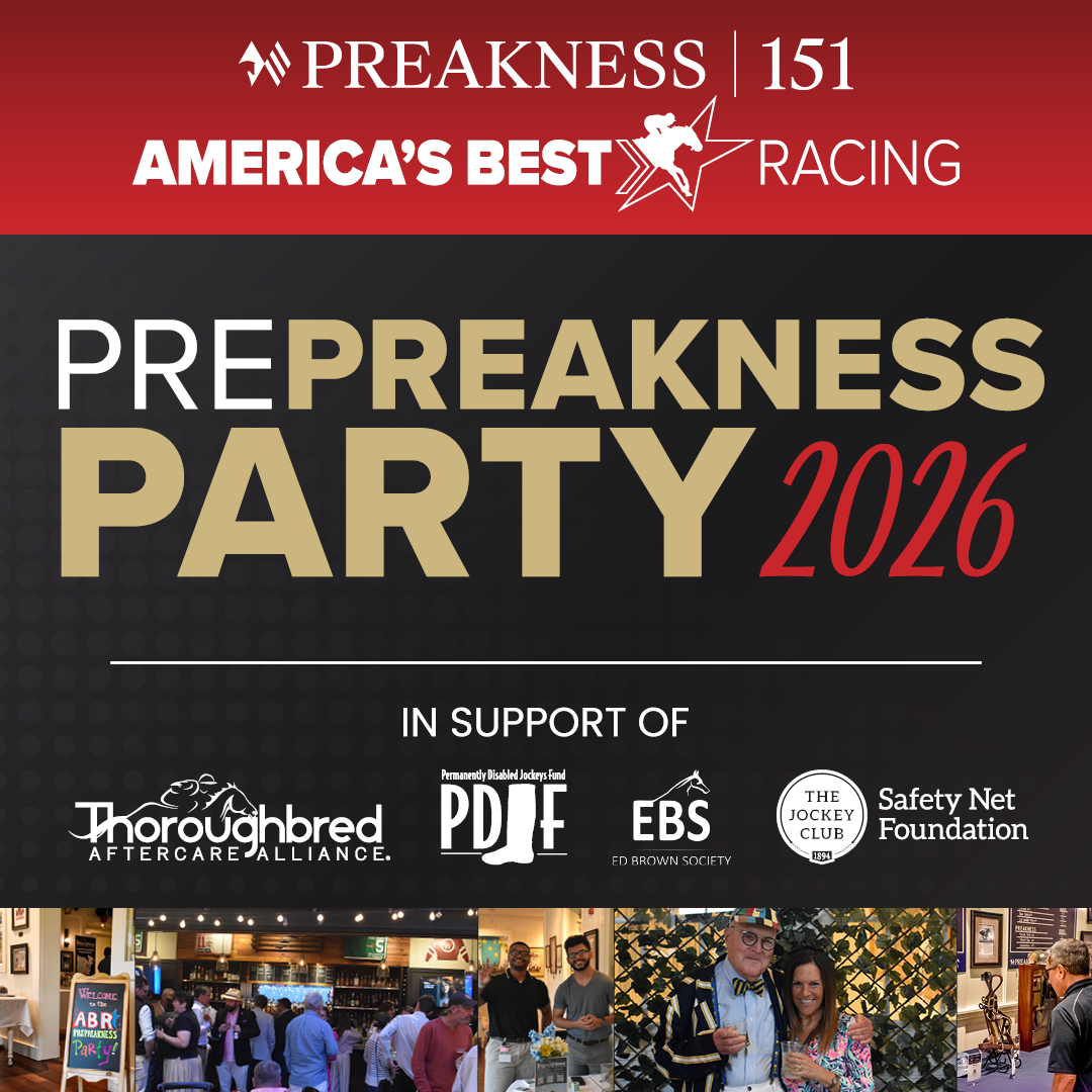 ABRLive's tweet image. Tickets are on sale for our ABR Pre-Preakness Party! 🎟️ 

Join us for an unforgettable night on Thursday, May 14, featuring racing personalities, expert handicappers, and fellow fans. Connect, network, and celebrate the sport while supporting @tbaftercare and @TJC_SafetyNet