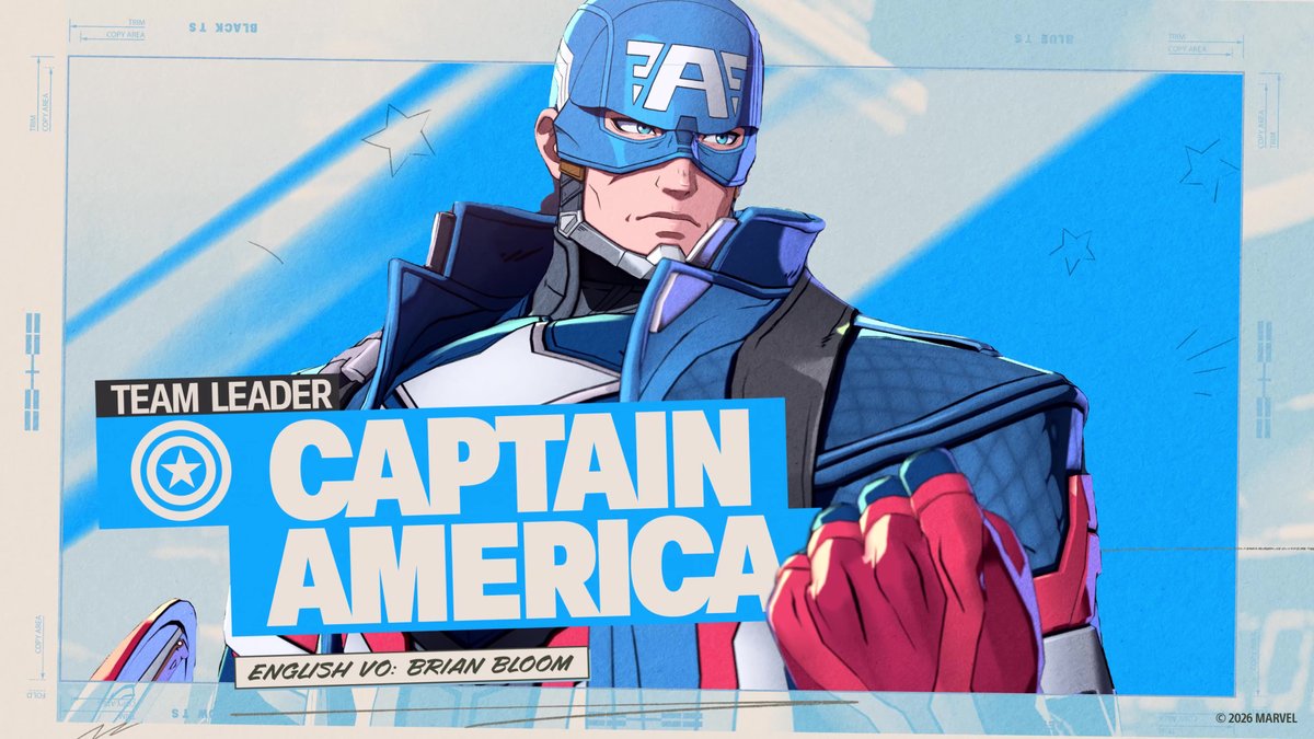 Captain America, with his Vibranium Shield and exemplary hero semblant, emerges as the leader of the Fighting Avengers to become a symbol of justice. He gets his voice in #MarvelTokon: Fighting Souls thanks to the performances of Brian Bloom in English and Yuichi Nakamura in